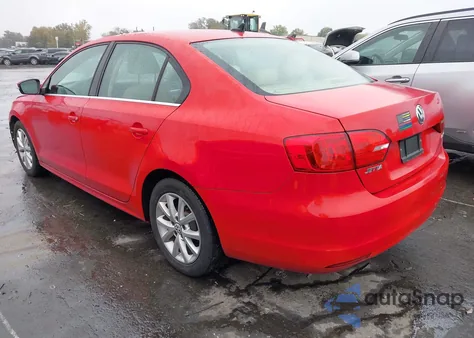 2013 Volkswagen Jetta 2.5L Se из США, поврежденный, VIN 3VWDX7AJ1DM367342